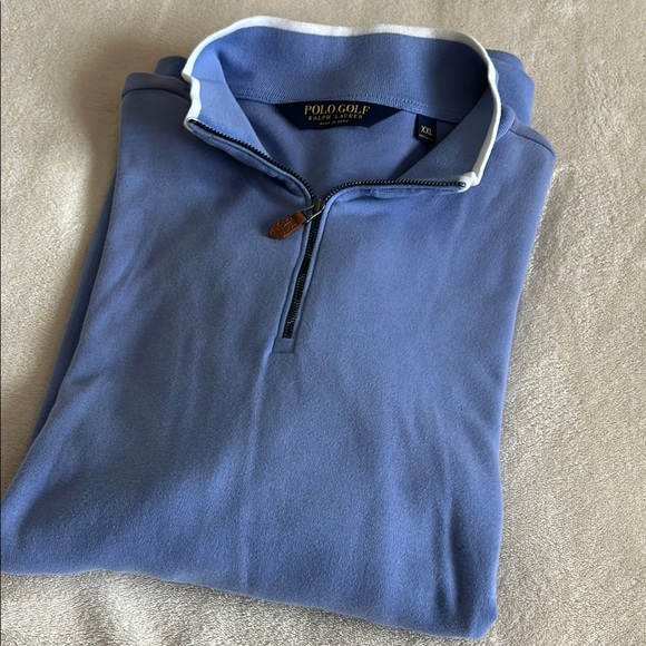 Ralph Lauren Other - Ralph Lauren Men's Blue Quarter-Zip Shirt